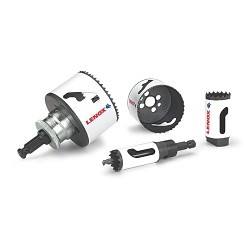 Stanley Black & Decker® Lenox® 3005050L Hole Saw, 3-1/8 in Dia, 1-3/4 in Cutting Depth, 2L, 3L, 6L or 7L Arbor, Applicable Materials: Metal, Stainless Steel, Non-ferrous Metals, Plastics, Composites and Wood