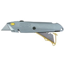 Stanley® 6479760 Utility Knife, 3 in Blade Width, HC Substrate Blade, 8-1/2 in Overall Length