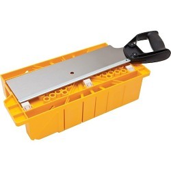 Stanley® Black & Decker 20-600 Clamping Mitre Box, For Use With: 14 Saw, Polypropylene, Yellow