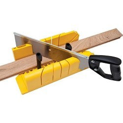 Stanley® Black & Decker 20-600 Clamping Mitre Box, For Use With: 14 Saw, Polypropylene, Yellow