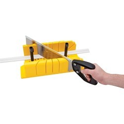 Stanley® Black & Decker 20-600 Clamping Mitre Box, For Use With: 14 Saw, Polypropylene, Yellow