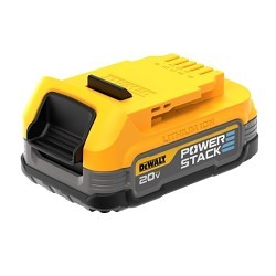 Stanley Black & Decker DeWALT® DCBP034 Compact Battery, Tool, 1.7 Ah Battery, Lithium-Ion Battery, 20 VAC Charge, For Use With: DeWalt® 20 V MAX Power Mac Tools and Chargers