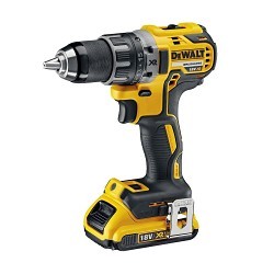 Stanley® Black & Decker Dewalt® DCD791D2 Cordless Drill/Driver Kit, Kit, 1/2 in Chuck, 18 V, 0 to 550 rpm, 2000 rpm No-Load Speed, 174 mm Overall Length, XR Li-Ion Battery, Yes Battery Included