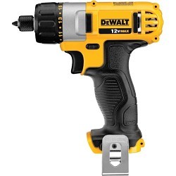 Stanley® Black & Decker Dewalt® DCF610S2 Cordless Screwdriver Kit, Kit, 1/4 in Chuck, 12 V, 0 to 1050 rpm No-Load Speed