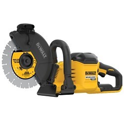 Stanley® DeWALT® DCS690X2 Cut-Off Saw Kit, 9 in Blade,  2 Flexbolt 60V Max Batteries, Cutting Wheel, Diamond Cutting Wheel, Fast Charger, Kit