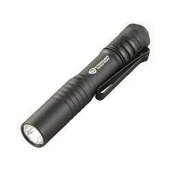 Streamlight ProTac 683-66318 Flashlight, Super High Flux LED Bulb, Machined Aluminum Housing, 45 Lumens, Matte Black