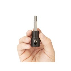 TEKTON® SIB23206 Impact Bit Socket, Yes Impact Rated, 1/2 in Drive