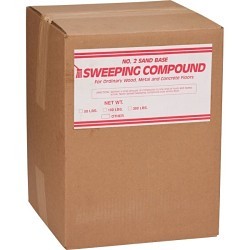 The Cary Store 37WSC4 Floor Sweeping Compound, 100 lb, Box, Red