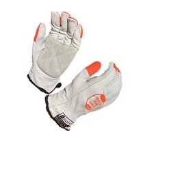 Tilsatec® TTP230CRFRXL Driver Gloves, Knitted, X-Large, #10, Leather, Gauntlet Cuff, Resists: Arc, Cut A6
