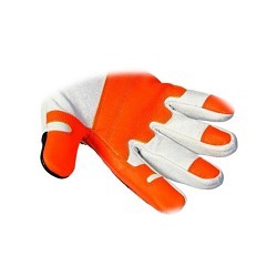 Tilsatec® TTP233KG-9 Driver Gloves, Large, #9, Leather, Orange, Resists: Cut