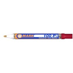 U-Mark 10210 Paint Marker, Silver