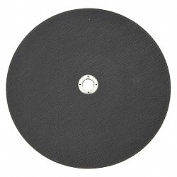 United Abrasives SAIT® 24039 Saw Wheel, 14in in Wheel Dia, 3/32 in Wheel Thickness, 1in in Center Hole, 36 Grit, Aluminum Oxide Abrasive