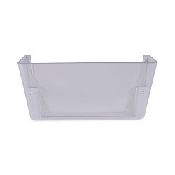 Universal® 53682 Wall File, Clear, Plastic, 13 in Width