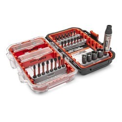 VICTOR® CAVBHSET-55 Holding Fastening Set, 55 Piece, Tip Finish: Black Oxide, Set Included Storage: alpha CASE™, Magnetic: Yes, S2 Steel