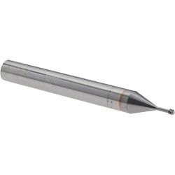 Vargus 80216 Miniature Thread Mill, #2-56, #3-56 Thread, American UNC/American UNF Thread, 2.244 in Overall Length, 3 Flutes, 1/4 in Shank Dia