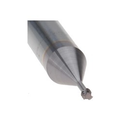 Vargus 80216 Miniature Thread Mill, #2-56, #3-56 Thread, American UNC/American UNF Thread, 2.244 in Overall Length, 3 Flutes, 1/4 in Shank Dia
