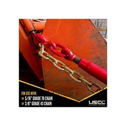 Volunteer 142510 Ratchet Load Binder, 5400 lb, 5/16 to 3/8 in