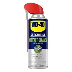 WD-40® 300554 Contact Cleaner, 11 oz, Aerosol Can, Hydrocarbon/Alcohol, Clear, Liquid