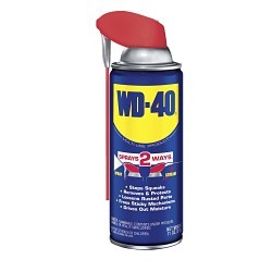 WD-40® 490040 Lubricant, 11 oz, Aerosol Can, Mild Petroleum, Light Green to Amber, Liquid