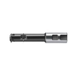 Walter 6953362 T2711 Internal Weldon Shank Indexable Thread Milling Cutter With Through Coolant, 19 mm Dia Cutting, 24 mm Max Hole Depth, 6 Insert, T2711 Tool Holder