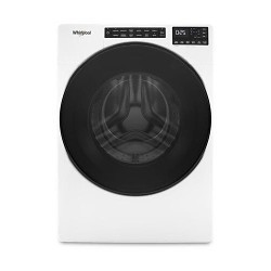 Whirlpool® WFW5605MW Front Load Washer, 4.5 cu-ft Washer, 38.625 in Overall Height, 27 in Overall Width, 31.5625 in Overall Depth