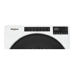 Whirlpool® WFW5605MW Front Load Washer, 4.5 cu-ft Washer, 38.625 in Overall Height, 27 in Overall Width, 31.5625 in Overall Depth