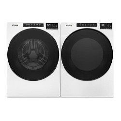 Whirlpool® WFW5605MW Front Load Washer, 4.5 cu-ft Washer, 38.625 in Overall Height, 27 in Overall Width, 31.5625 in Overall Depth