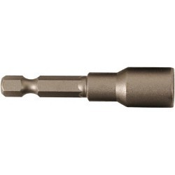 Wiha® 70437 Magnetic Nutsetter, 1/4 in Drive, Steel, 5 mm Hex