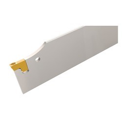 Iscar 2301763 TANG-GRIP Indexable Cut-Off Blade With Tangentially Oriented Pocket, Single End End, 0.098 in W TGFH Blade, 3.7 to 4.5 mm W Insert, Insert Compatibility: HSK A100WH-TBK-32L, HSK A63WH-TBK-32L, HSK A63WH-TBK-32R