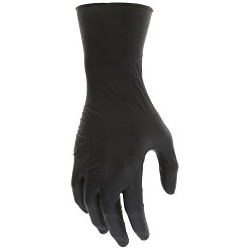 MCR Safety NitriShield® 6060S Disposable Gloves, Small, #7, Nitrile, 9 in Length, 3 mil Thickness