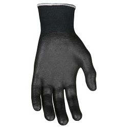 MCR Safety CutPro® 9178NFXXXL Cut Resistant Work Gloves, 3X-Large, #12, Black, Nitrile Foam Coated Palm and Fingertips, 13-Gauge Black Kevlar® / Synthetic Shell, Cut Level: A4, Abrasion Level: 6, Puncture Level: 6