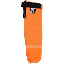 MCR Safety 9214OVT Cut Pro® Sleeve, 13-Gauge HyperMax® Hi-Visibility Orange, Adjustable Hook and Loop Bicep, 14 in L