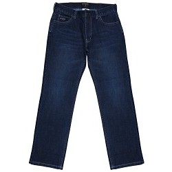 MCR Safety P2D3436 Vintage Flame Resistant Jeans, Blue, 34 in Waist, 36 in Inseam, Light Weight, Stretchable Material, Blue Denim Cotton and Spandex