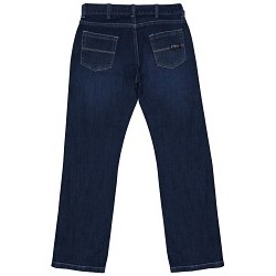 MCR Safety P2D3436 Vintage Flame Resistant Jeans, Blue, 34 in Waist, 36 in Inseam, Light Weight, Stretchable Material, Blue Denim Cotton and Spandex