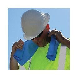 PIP® 396-602-B EZ-Cool® Evaporative Cooling Cooling Towel, Universal, Blue, Polyvinyl Alcohol