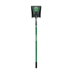 Seymour® 49432 S300 DuraLite™ Square Point Shovel, 9-1/2 in L x 11-1/2 in W, 43 in Handle Length, Fiberglass Handle