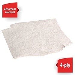 WypAll* 34607 L20 Single Use Cleaning Wiper, 16.8 x 12.5 in, 176 Sheets Capacity, Paper, White