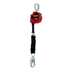 3M™ 590019 Self-Retracting Lifeline, 310 lb, 15 ft Length, Specifications Met: ANSI A10.32, ANSI Z359.1, ANSI Z359.14, OSHA 1910.66, OSHA 1926.502