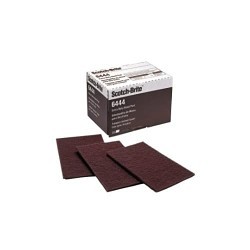 3M™ Scotch-Brite™ 7000028548 Hand Pad, 9 in Length, 6 in Width/Diameter, Fine Grade, Aluminum Oxide Abrasive