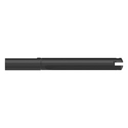 AME® 20431-1250 Drill Insert Holder, 1-1/2 to 2-3/8 in Tool Bit, 1-1/4 in Dia x 4 in L Shank, 8 in Overall Length, 4-19/64 in Depth