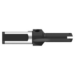 AME® 21010S-25FM Stub Length Holder, 18-24 mm Tool Bit, 25 mm Shank, 131.8 mm Overall Length, 47.6 mm D