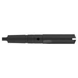 AME® 22040S-005I Drill Insert Holder, 1-29/32 to 2-9/16 in Tool Bit, 5MT Shank, Tool Bit Compatibility: 2T-5SR RCA, 14-5/16 in Overall Length, 1/4 in Thread, 5-1/8 in Depth