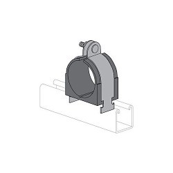 ASC Engineered Solutions Anvil® PS008T Tube Clamp, 1/2 OD in Tube, Stainless Steel, Electrogalvanized