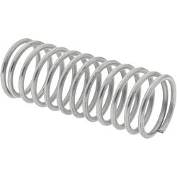 Ajax 06979843 Compression Spring, 7/16 in Outside Dia, 0.041 in Wire, 1-7/16 in Overall Length, Steel