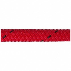 All Gear AGBR58150 Nylon Rope, 5/8 in Dia, 150 ft Length, Red, Nylon/Polyester, 3600 lb