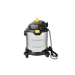 Alton SL8116 Wet/Dry Vacuum Cleaner, 6 gal Tank, 4 hp, Stainless Steel Housing