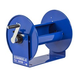 COXREELS® 112-3-100 Hand Crank Hose Reel, 100 ft Hose, 4000 psi, 5/8 in Reel Dia, 8 in Reel Width