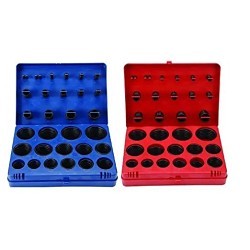 Cheapnwork 0705625283509 O-Ring Washer Assortment Kit with Storage Case, Nitrile Rubber