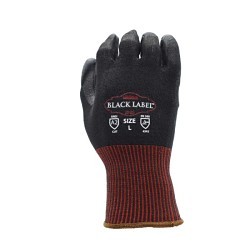 Cordova 3705L Hand Protection Gloves, Large, #9, PU Coating, HPPE, Resists: Cut, A2 ANSI Cut-Resistance Level, Black