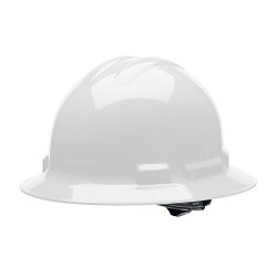 Cordova H36R1 Hard Hat Suspension, Full Brim, 6 Suspension Points, Polyethylene, White